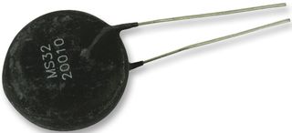AMETHERM MS32 20010 Thermistor, ICL NTC, 20 ohm, -25% to +25%, Radial Leaded, MegaSurge MS32 Series
