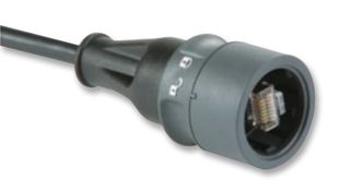 BULGIN LIMITED PXP6037/3M00 Ethernet Cable, Patch Lead, Cat5e, RJ45 Plug to RJ45 Plug, Black, 3 m