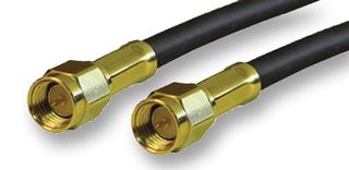 AMPHENOL RF 135101-02-12.00 RF / Coaxial Cable Assembly, 12 ", 30.48 cm, RG174/U, SMA Straight Plug, SMA Plug, 50ohm, 50 ohm