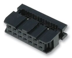AMPHENOL COMMUNICATIONS SOLUTIONS T812150A100CEU IDC Connector, IDC Receptacle, Female, 2.54 mm, 2 Row, 50 Contacts, Cable Mount
