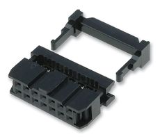 AMPHENOL COMMUNICATIONS SOLUTIONS T812140A101CEU IDC Connector, IDC Receptacle, Female, 2.54 mm, 2 Row, 40 Contacts, Cable Mount