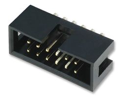 AMPHENOL COMMUNICATIONS SOLUTIONS T821112A1S100CEU Pin Header, Wire-to-Board, 2.54 mm, 2 Rows, 12 Contacts, Through Hole Straight, T821
