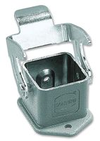 HARTING 09 62 003 0301 Heavy Duty Connector, Vertical, Base, Bulkhead Mount, Top Entry, Zinc Body, 1 Lever, 3A