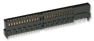 AMPHENOL COMMUNICATIONS SOLUTIONS 10111616-002LF Card Edge Connector, Dual Side, 1.57 mm, 52 (Power), 22 (Signal) Contacts, Through Hole Mount