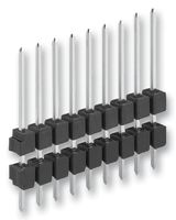 FISCHER ELEKTRONIK SL 13 147 36 G Pin Header, Straight, Board-to-Board, 2.54 mm, 1 Rows, 36 Contacts, Through Hole, SL 13