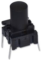 MULTIMEC 5GTH9351SS09-15.0 Tactile Switch, 5G Series, Top Actuated, Through Hole, Plunger for Cap, 350 gf, 50mA at 24VDC