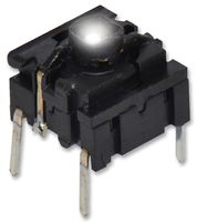 MULTIMEC 5GTH93561 Tactile Switch, 5G Series, Top Actuated, Through Hole, Plunger for Cap, 350 gf, 50mA at 24VDC