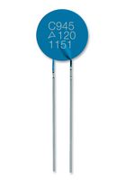TDK B59960C0080A070 PTC Thermistor, 5.6 ohm, Through Hole, -25% to +25%, B59960 Series