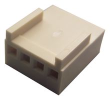 MOLEX 22-01-1042 Connector Housing, Natural, KK 5051 Series, Receptacle, 4 Ways, 2.5 mm