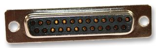 NORCOMP 171-025-203L001 D Sub Connector, DB25, Standard, Receptacle, 171 Series, 25 Contacts, DB, Solder Cup