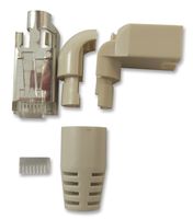 HIROSE / HRS TM11APA1-88P Modular Connector, RJ45 Plug, 1 x 1 (Port), 8P8C, Cat3, Cable Mount
