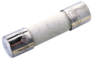 LITTELFUSE 0215001.HXP Fuse, Cartridge, Time Delay, 1 A, 250 V, 5mm x 20mm, 0.2" x 0.79", 215