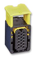 TE CONNECTIVITY 1-1703639-1 Connector Housing, MCP 1.5K, Receptacle, 12 Ways, 4 mm, MCP Series Socket Contacts