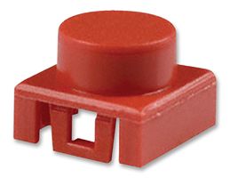 C&K COMPONENTS BTNK0240 Switch Cap, C&K KSA Series Sealed Tact Switches, Red, KSA Series