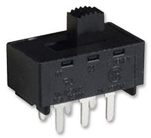 C&K COMPONENTS L202011MS02Q Slide Switch, DPDT, On-Off, Through Hole, L Series, 4 A, 125 V