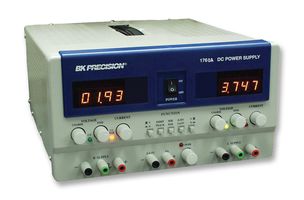 B&K PRECISION BK1760A Bench Power Supply, Adjustable, 3 Output, 0 V, 30 V, 0 A, 5 A