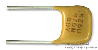 KEMET C350C685M5U5TA Multilayer Ceramic Capacitor, 6.8 µF, 50 V, ± 20%, Radial Leaded, Z5U, 10.16 mm