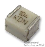 KEMET LDEDB3100JA0N00 General Purpose Film Capacitor, Metallized PEN Stacked, 1210 [3225 Metric], 0.1 µF, ± 5%, 40 V