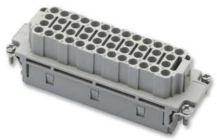 AMPHENOL SINE/TUCHEL C146 10B046 500 10 Heavy Duty Connector, heavymate EE Series, Insert, 46+PE Contacts, E24, Receptacle