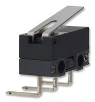 OMRON D2F-FL-A Microswitch, Subminiature, Hinge Lever, SPDT, Solder, 1 A, 30 VDC