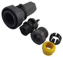 BULGIN LIMITED PXP7010/03S/ST/1315 Circular Connector, Circular Power Connector, Buccaneer 7000 Series, Cable Mount Plug, 3 Contacts