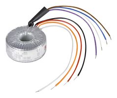 BLOCK RKD 15/2X18 Toroidal Transformer, 30mm x 62mm, 15 VA, 2 x 115V, 2 x 18V, Dual Primary, Dual Secondary, Open