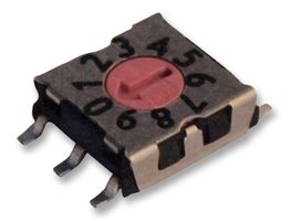 HARTMANN CONCO P25SMT101 Rotary Coded Switch, Surface Mount, 10 Position, 42 V, BCD, 400 mA