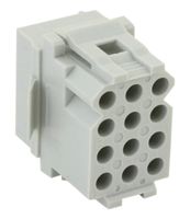 SOURIAU-SUNBANK / EATON SMS12R3 Connector Housing, Panel Mount, Souriau Qikmate SMS, Receptacle, 12 Ways
