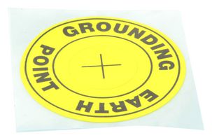 MULTICOMP PRO 055-0087 Label, Identification, 40 mm, Paper, ESD Common Point Ground