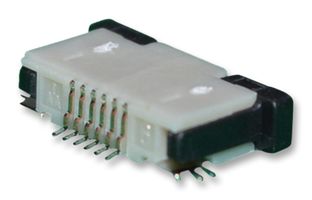 JST / JAPAN SOLDERLESS TERMINALS 06FLZ-SM2-TB(LF)(SN)(P) FFC / FPC Board Connector, 0.5 mm, 6 Contacts, FLZ, Surface Mount, 1 Row