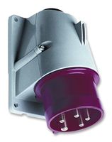 AMPHENOL SINE/TUCHEL 416BS6 Pin & Sleeve Connector, 16 A, 415 V, Panel Mount, Socket, 3P+N+E, Red