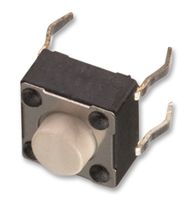 WURTH ELEKTRONIK 430156070726 Tactile Switch, WS-TATV Series, Top Actuated, Through Hole, Round Button, 260 gf, 50mA at 12VDC