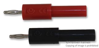 POMONA 72914-02 Connector Adapter, Banana, 1 Ways, Jack, Mini Banana, 1 Ways, Plug