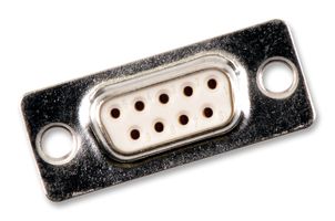 MOLEX / FCT 172704-0078 D Sub Connector, DB9, Standard, Receptacle, 172704 Series, 9 Contacts, DE, Solder Cup