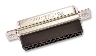 MOLEX / FCT 172704-0004 D Sub Connector Housing, DB25, 25 Ways, D Sub, 3, 172704 Series, Receptacle, Steel Body