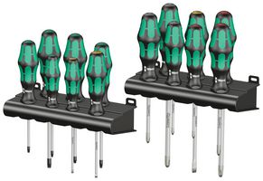 WERA KRAFTFORM BIG PACK 300 Screwdriver Set, 14 Pieces