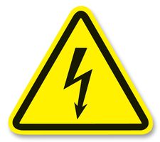 HELLERMANNTYTON 597-63200 WS3-A-150-YE Label, Warning, 50 mm, 50 mm, Vinyl Film, Flash / Risk Of Electric Shock (Symbol)