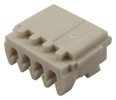 TE CONNECTIVITY - AMP 353293-4 IDC Connector, IDC Receptacle, Female, 1.5 mm, 1 Row, 4 Contacts, Cable Mount