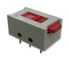 MULTICOMP PRO MCSL14-22AL(1F)PC Slide Switch, DPDT, Through Hole, 12 A, 250 V