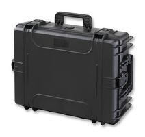 MULTICOMP PRO MAX540H190S.079 Storage Case, Polypropylene, Black, 8.46", 215mm, 23.39", 594mm
