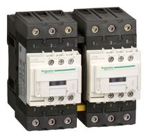 SCHNEIDER ELECTRIC LC2D40AF7 Contactor, LC2D, 40 A, DIN Rail, 690 V, 3PST-NO, 3 Pole, 30 kW