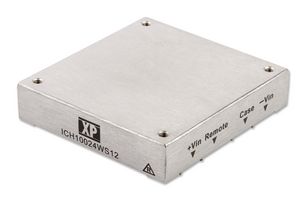 XP POWER ICH10024WS12 Isolated Through Hole DC/DC Converter, 4:1 Input, ITE, Half Brick, 4:1, 100 W, 1 Output, 12 V