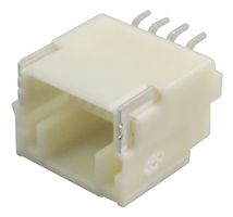 JST / JAPAN SOLDERLESS TERMINALS SM04B-NSHSS-TB (LF)(SN) Pin Header, Wire-to-Board, 1 mm, 1 Rows, 4 Contacts, Surface Mount, NSH