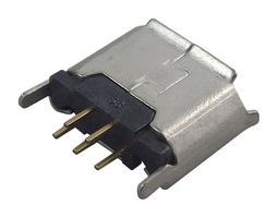 WURTH ELEKTRONIK 614105150721 USB Connector, Micro USB Type B, USB 2.0, Receptacle, 5 Ways, Through Hole Mount, Vertical