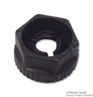TR FASTENINGS TRKNF 30 M3 Nut, Hex, Click, M3, Nylon 6.6, Pack of 100