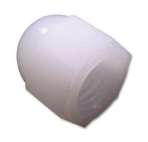 TR FASTENINGS TR NNE 1587 M6 Nut, Hex, Dome, M6, Nylon 6.6, Pack of 100