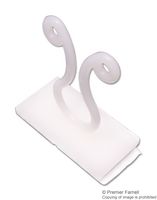 TR FASTENINGS TRKLB-350-01-A-RT Fastener, Twist Tie on Base, Adhesive Backed Cable Clamp, 10.1 mm, Nylon 6.6 (Polyamide 6.6)