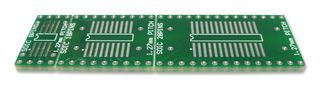 SCHMARTBOARD 204-0004-01 IC Adapter, 8/18/28-SOIC to 8/18/28-DIP, 2.54mm Pitch Spacing, 17.78mm Row Pitch