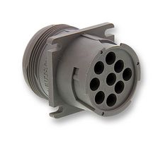 TE CONNECTIVITY - DEUTSCH HD10-9-96P Circular Connector, Circular Industrial, HD10 Series, Flange Mount Receptacle, 9 Contacts