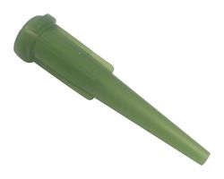 METCAL 914125-DHUV Dispensing Tip, Tapered, 14 Gauge, High Density Polyethylene, Olive, Pack of 50